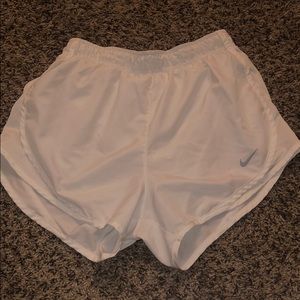White Nike Shorts